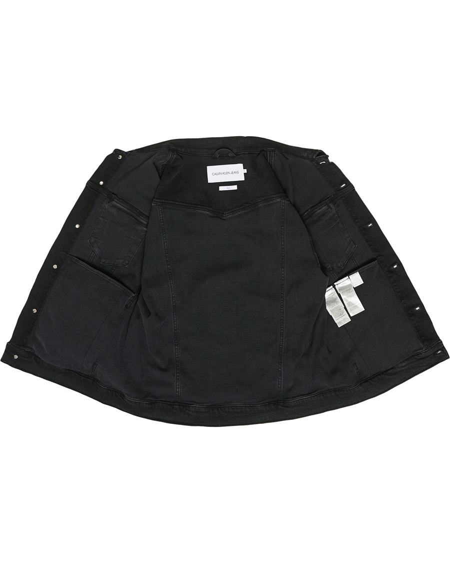 Homme | Manteaux Et Vestes | Calvin Klein Jeans | Foundation Denim Jacket Black