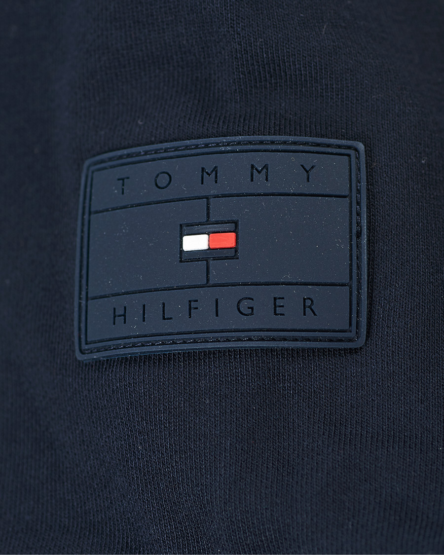 Homme | Manteaux Et Vestes | Tommy Hilfiger | Jacquard Mixed Media Zip Hoodie Desert Sky