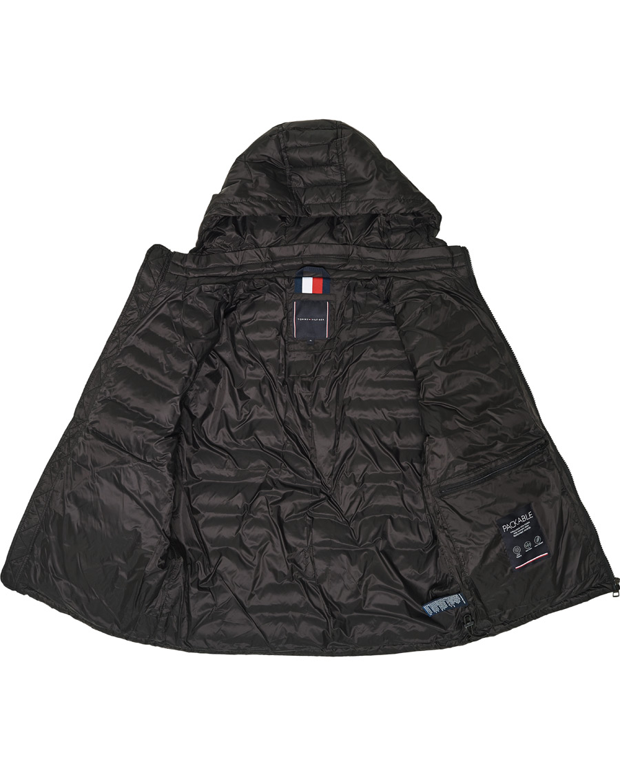 Homme | Manteaux Et Vestes | Tommy Hilfiger | Packable Down Hooded Jacket Black