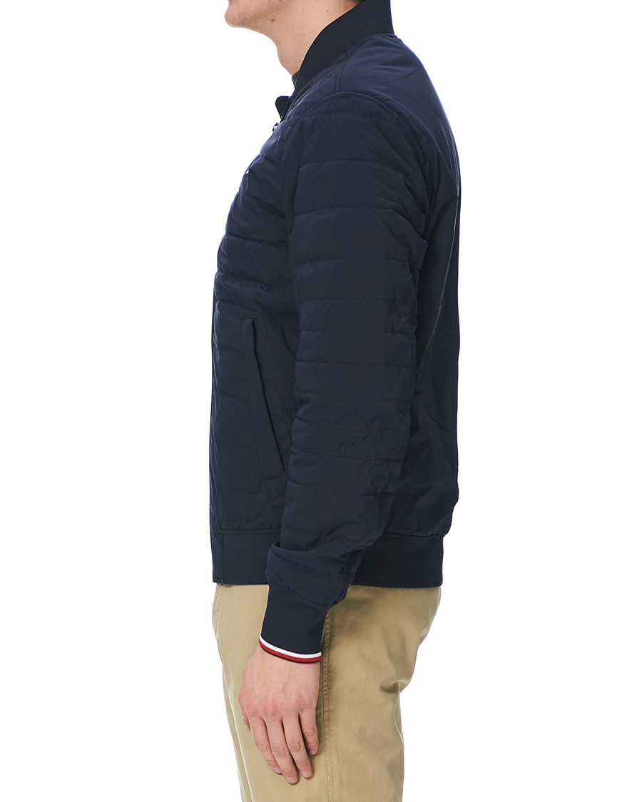 Homme | Manteaux Et Vestes | Tommy Hilfiger | Flex Padded Bomber Jacket Desert Sky