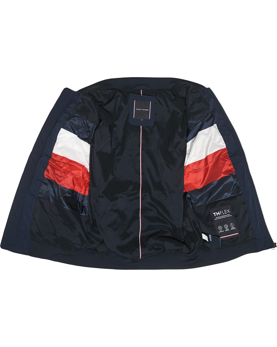 Homme | Manteaux Et Vestes | Tommy Hilfiger | Flex Padded Bomber Jacket Desert Sky