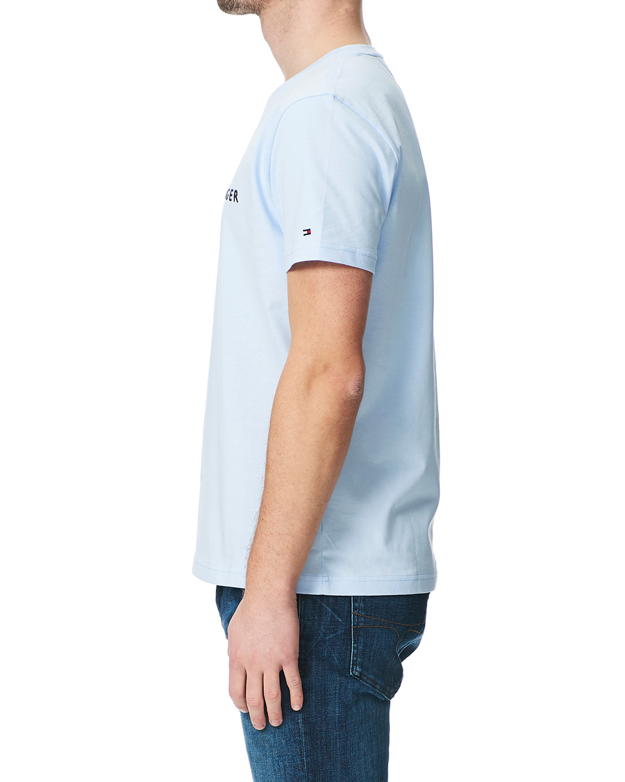 Homme | T-shirts | Tommy Hilfiger | Logo Crew Neck Tee Sweet Blue