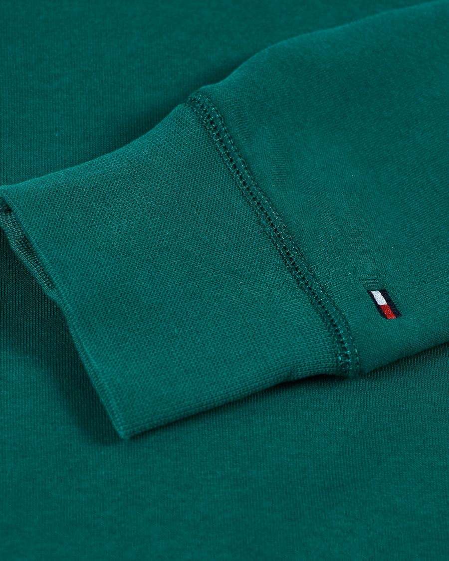 Homme | Pulls Et Tricots | Tommy Hilfiger | Logo Crew Neck Sweatshirt Rural Green