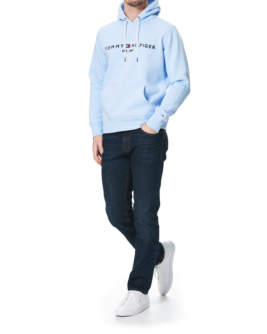 Homme | Pulls Et Tricots | Tommy Hilfiger | Logo Hoodie Sweet Blue
