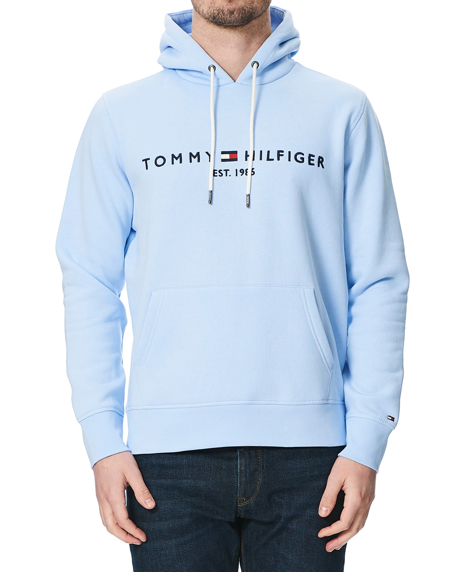 Homme | Pulls Et Tricots | Tommy Hilfiger | Logo Hoodie Sweet Blue