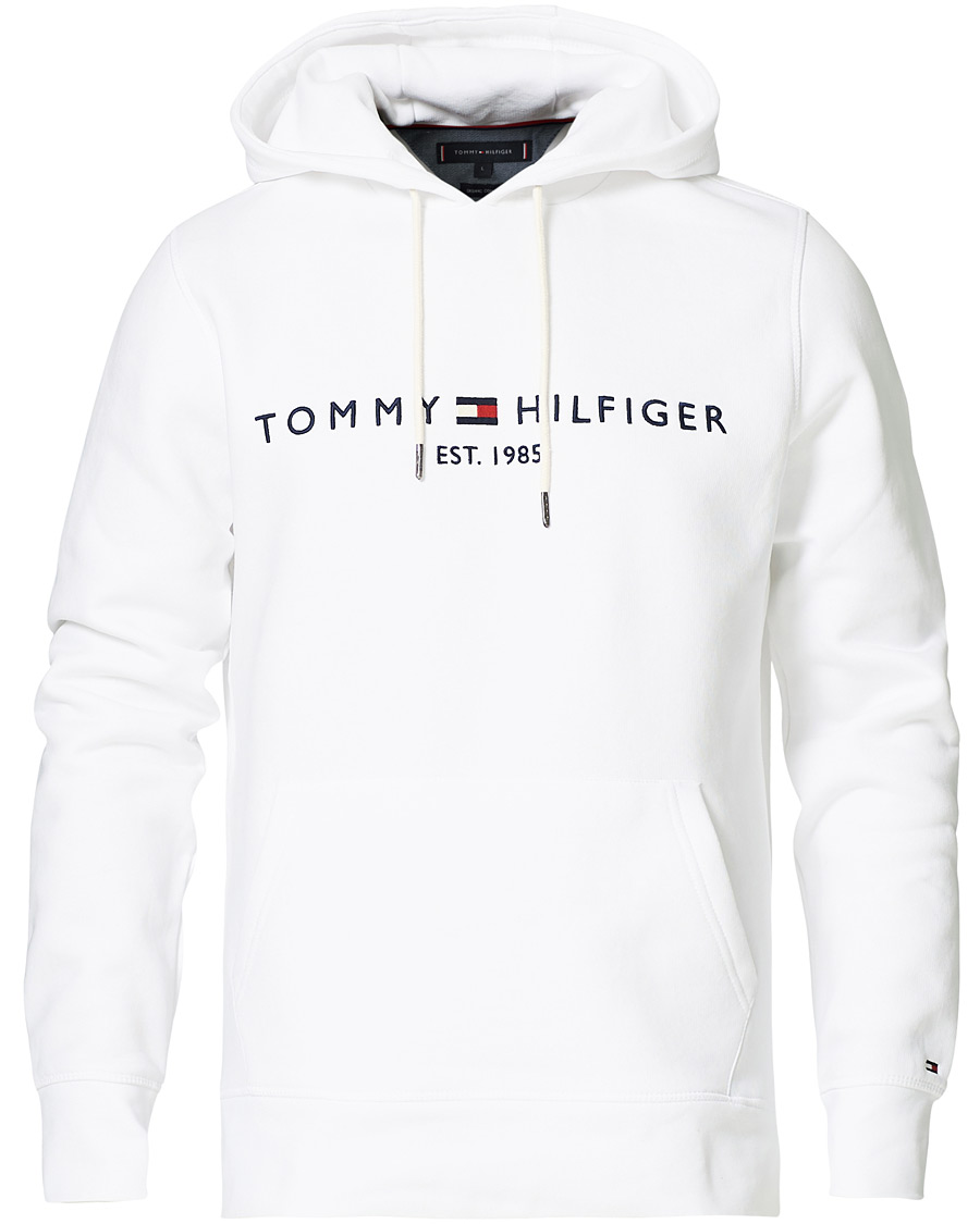 Homme | Pulls Et Tricots | Tommy Hilfiger | Logo Hoodie White