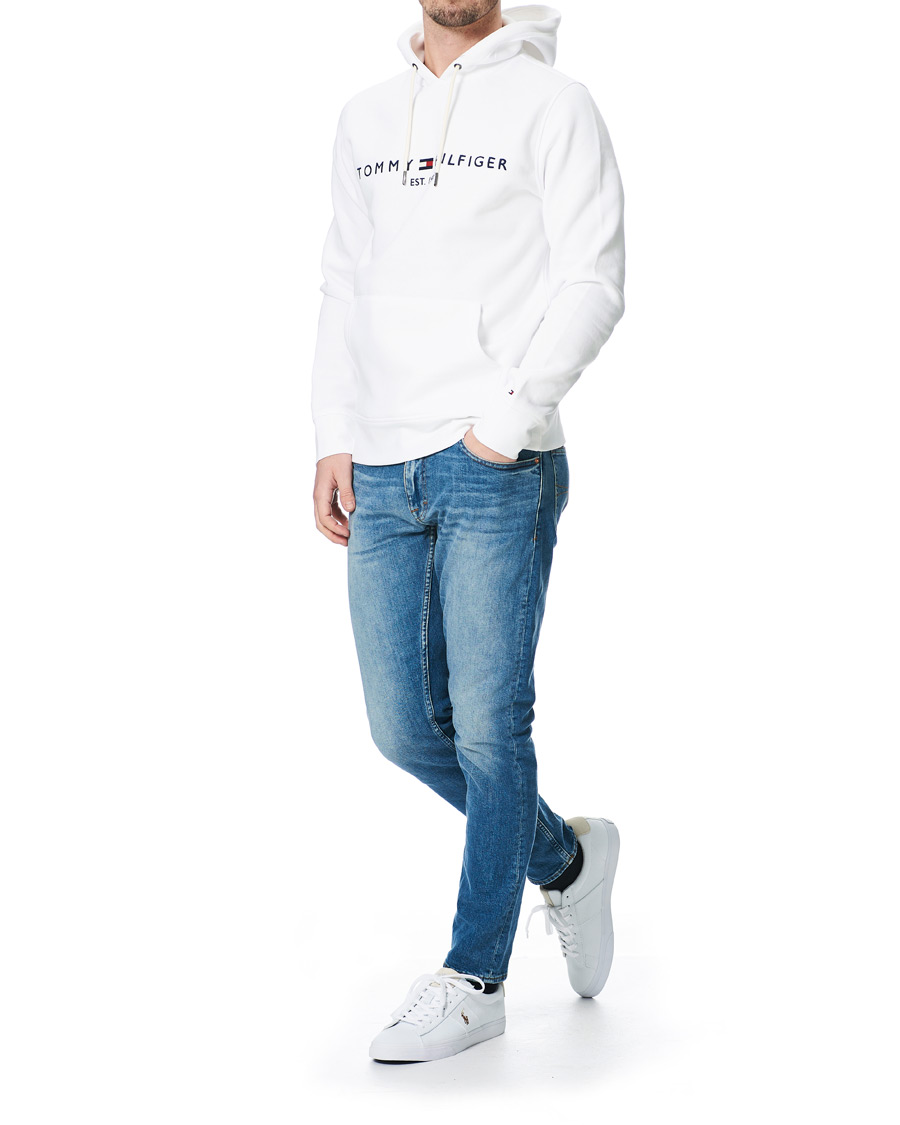 Homme | Pulls Et Tricots | Tommy Hilfiger | Logo Hoodie White