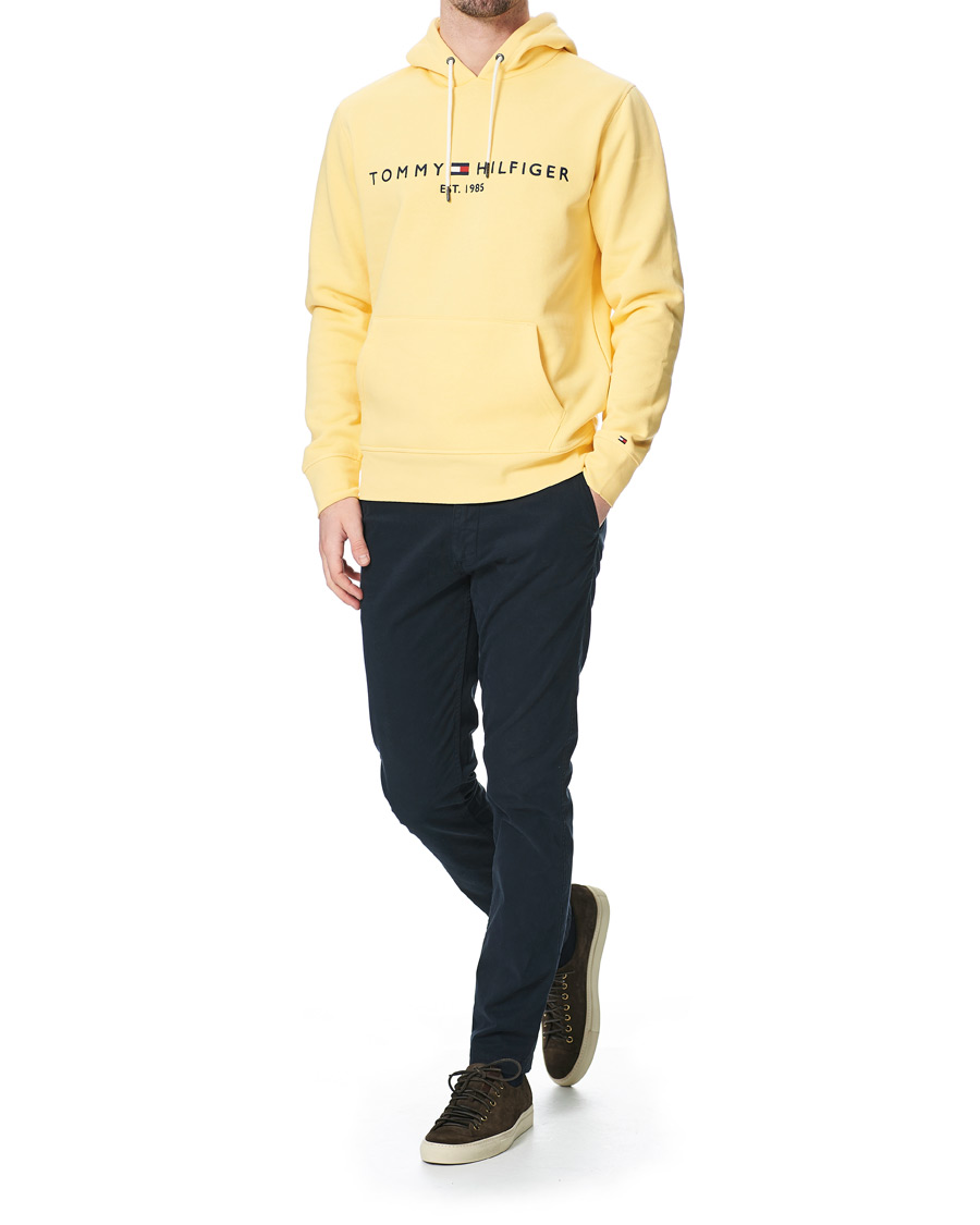 Homme | Pulls Et Tricots | Tommy Hilfiger | Logo Hoodie Delicate Yellow
