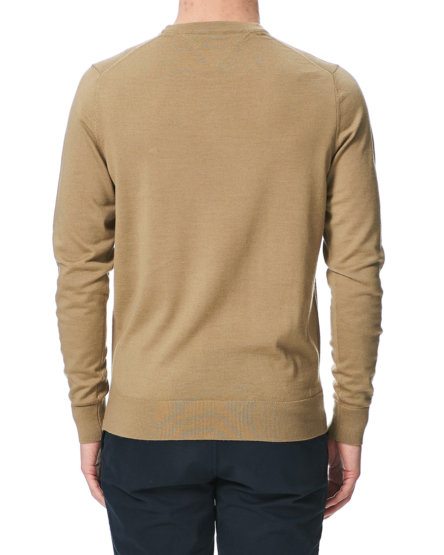 Heren | Truien | Tommy Hilfiger | Fine Gauge Merino Wool Crew Neck Camel
