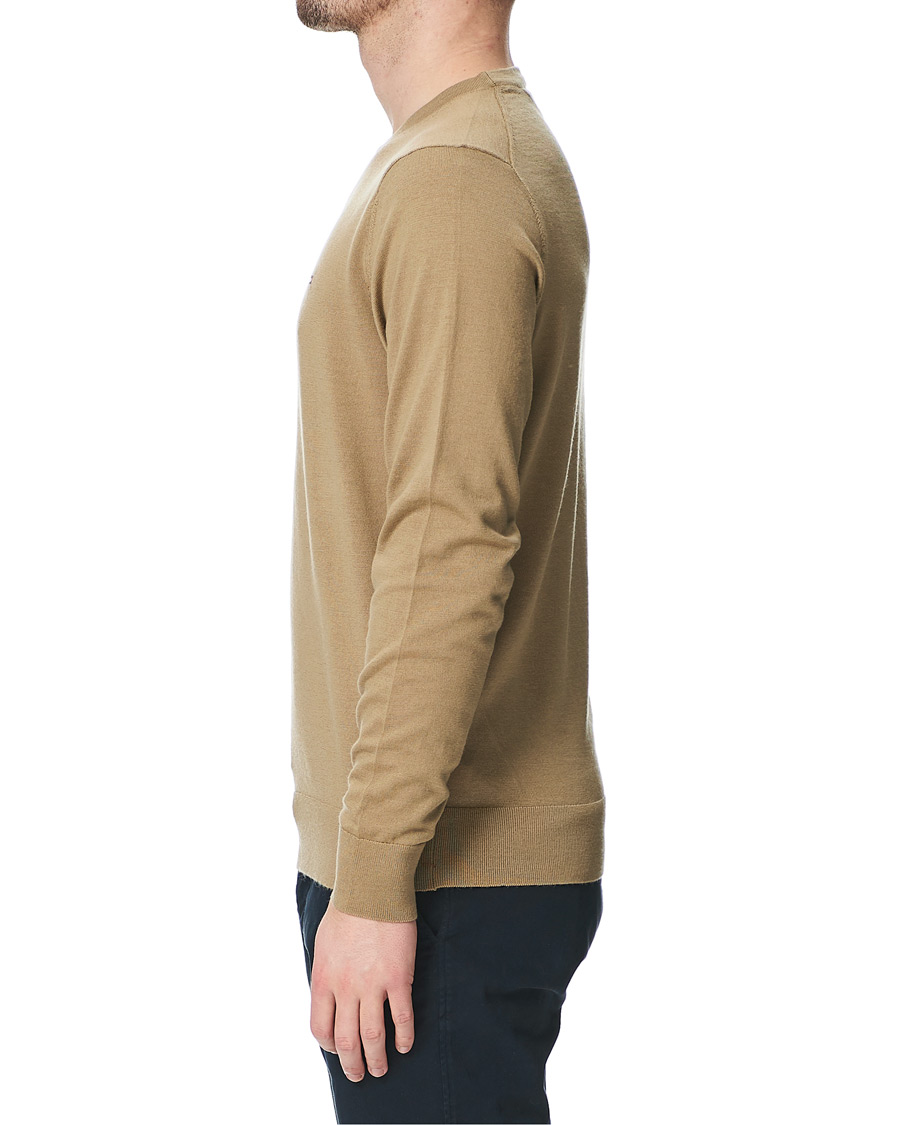 Heren | Truien | Tommy Hilfiger | Fine Gauge Merino Wool Crew Neck Camel