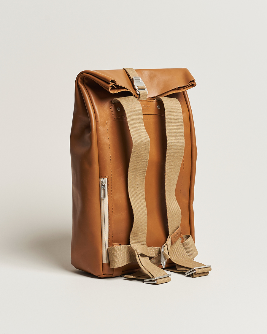 Heren | Tassen | Brooks England | Pickwick Large Leather Backpack Honey