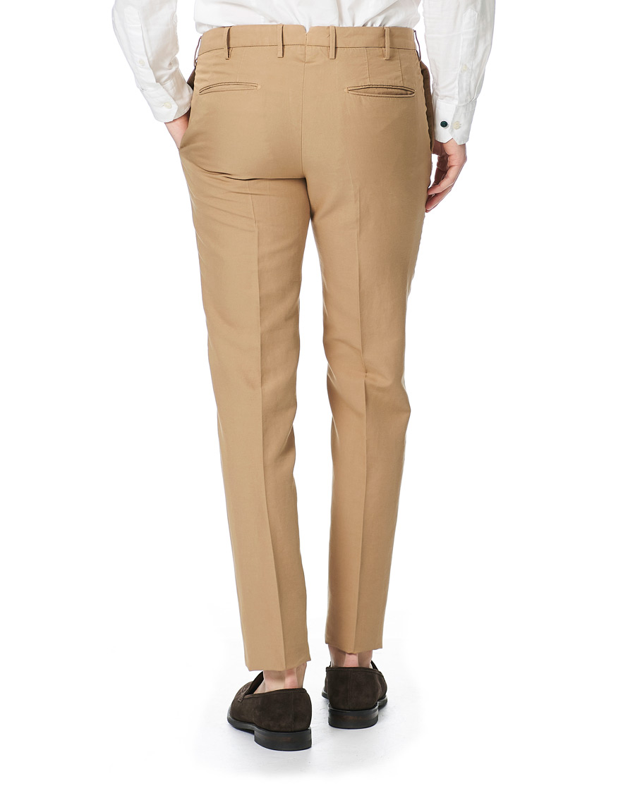 Homme | Pantalons | Incotex | Slim Fit Chinolino Trousers Beige