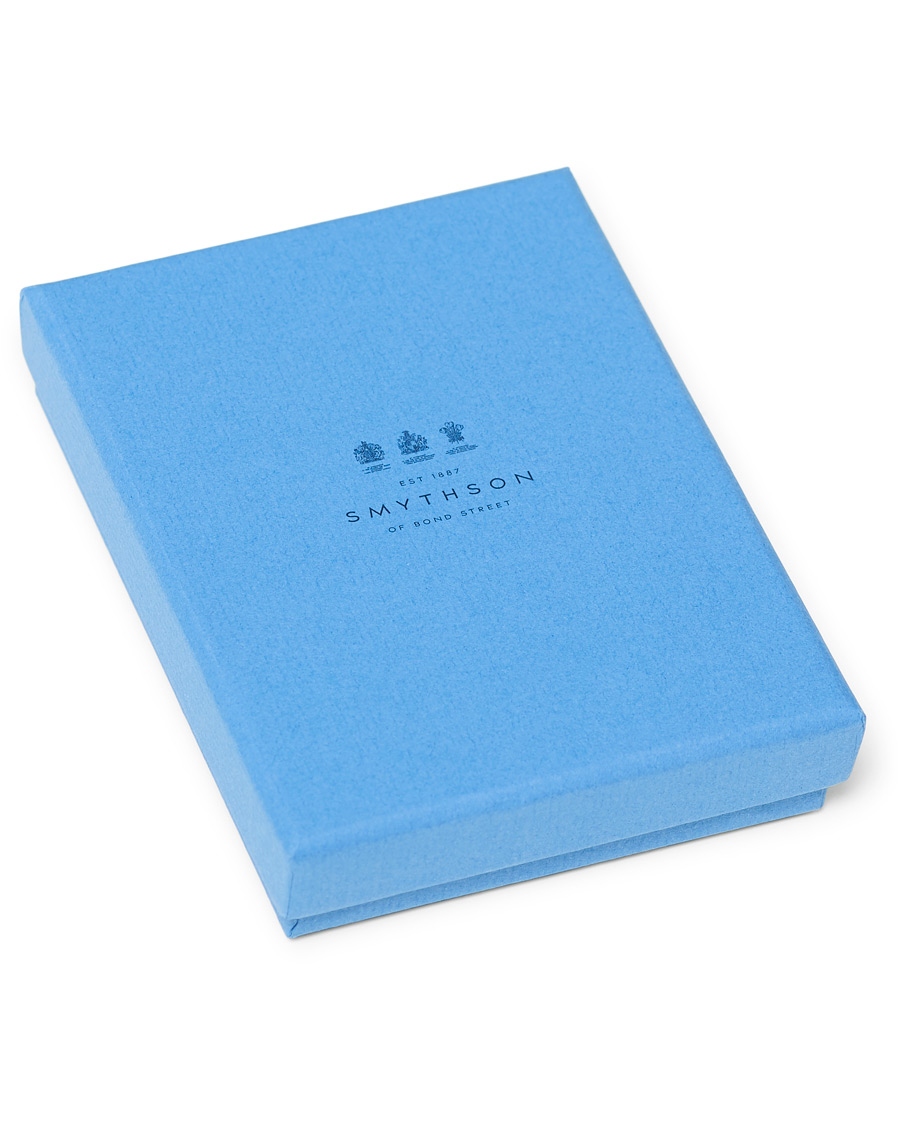 Homme | Smythson Panama Flat Card Holder Navy | Smythson | Panama Flat Card Holder Navy