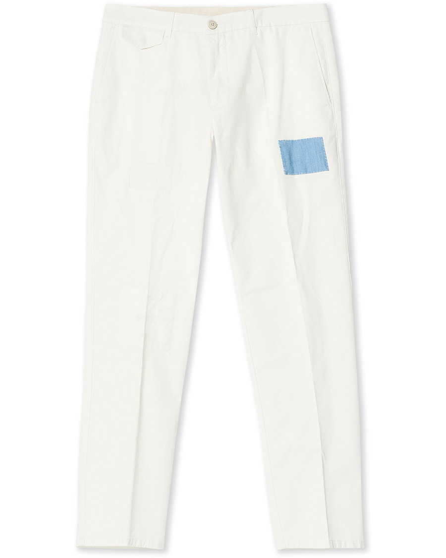 Homme | Pantalons | Altea | Patch Cotton Chinos White