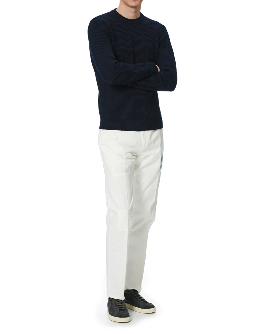 Homme | Pantalons | Altea | Patch Cotton Chinos White