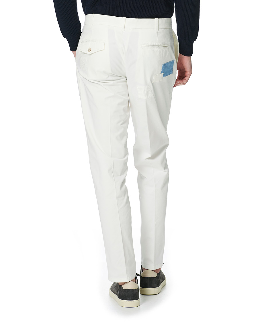 Homme | Pantalons | Altea | Patch Cotton Chinos White