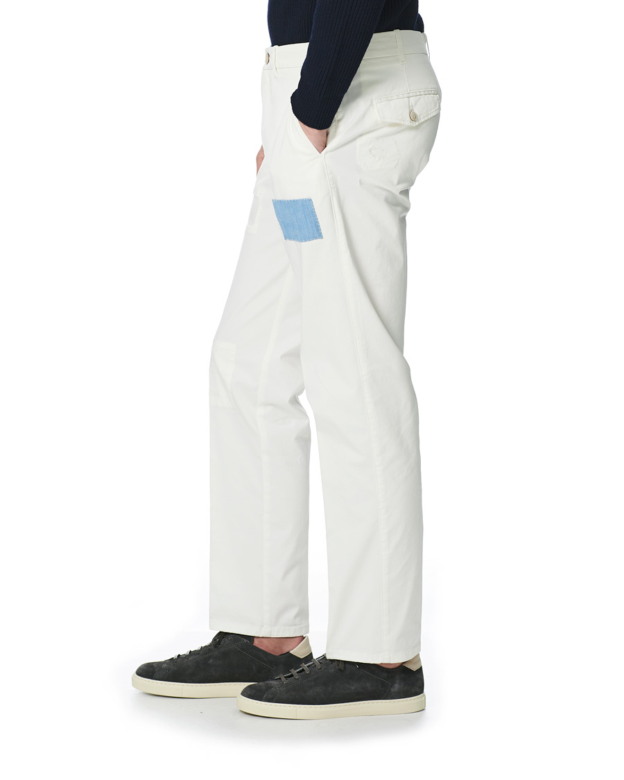 Homme | Pantalons | Altea | Patch Cotton Chinos White