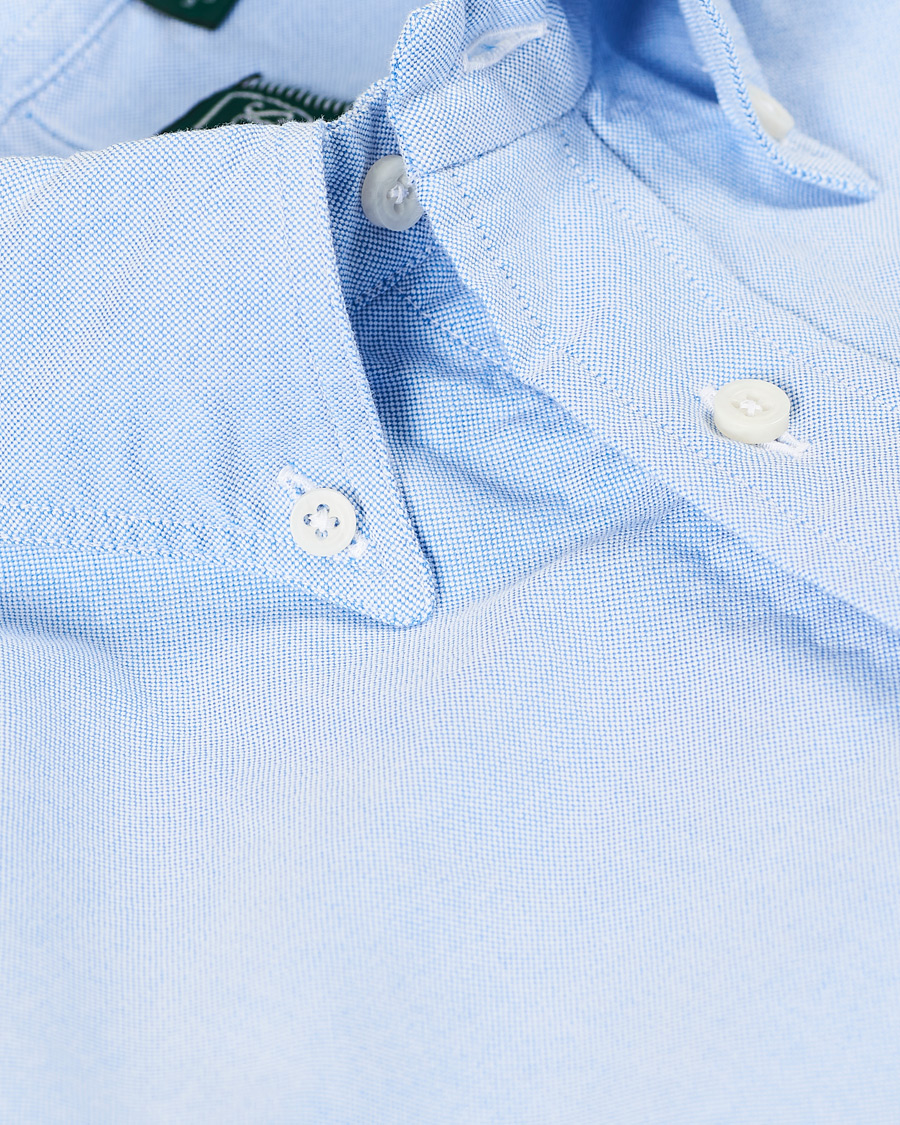 Homme | Chemises | Gitman Vintage | Button Down Oxford Shirt Light Blue