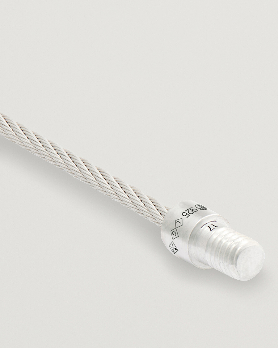 Heren | Sieraden | LE GRAMME | Cable Bracelet Brushed Sterling Silver 9g