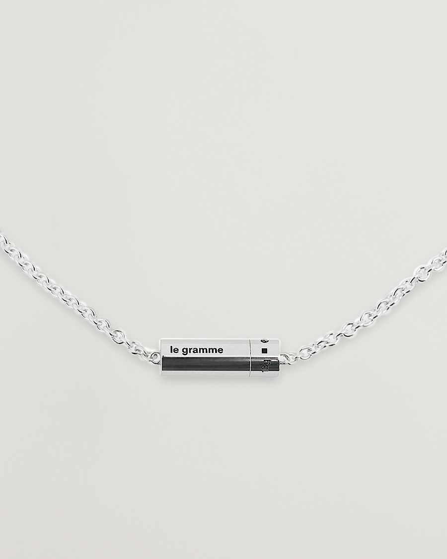Heren | LE GRAMME Chain Cable Necklace Sterling Silver 13g | LE GRAMME | Chain Cable Necklace Sterling Silver 13g