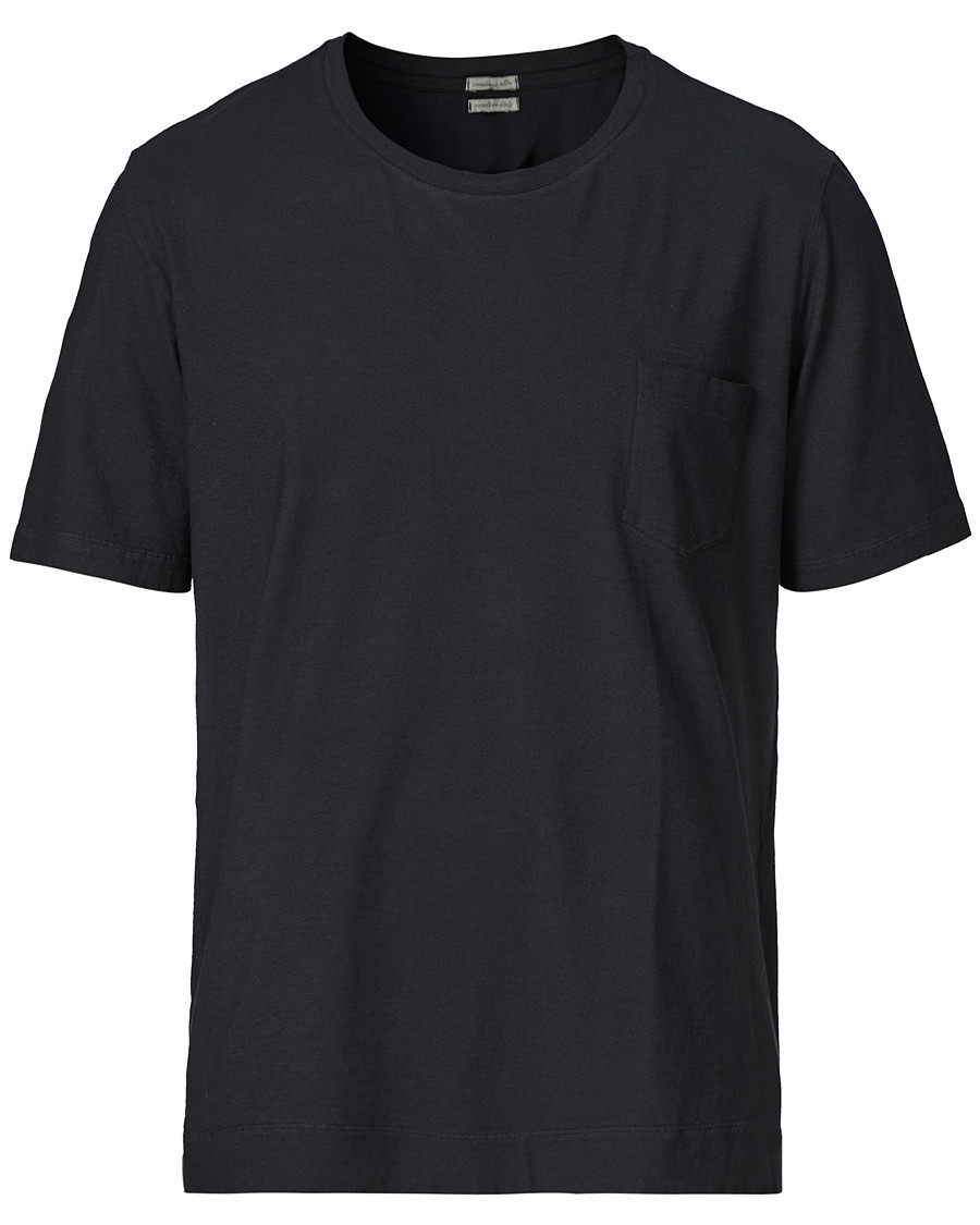 Homme | T-shirts | Massimo Alba | Panarea Watercolor T-Shirt Navy