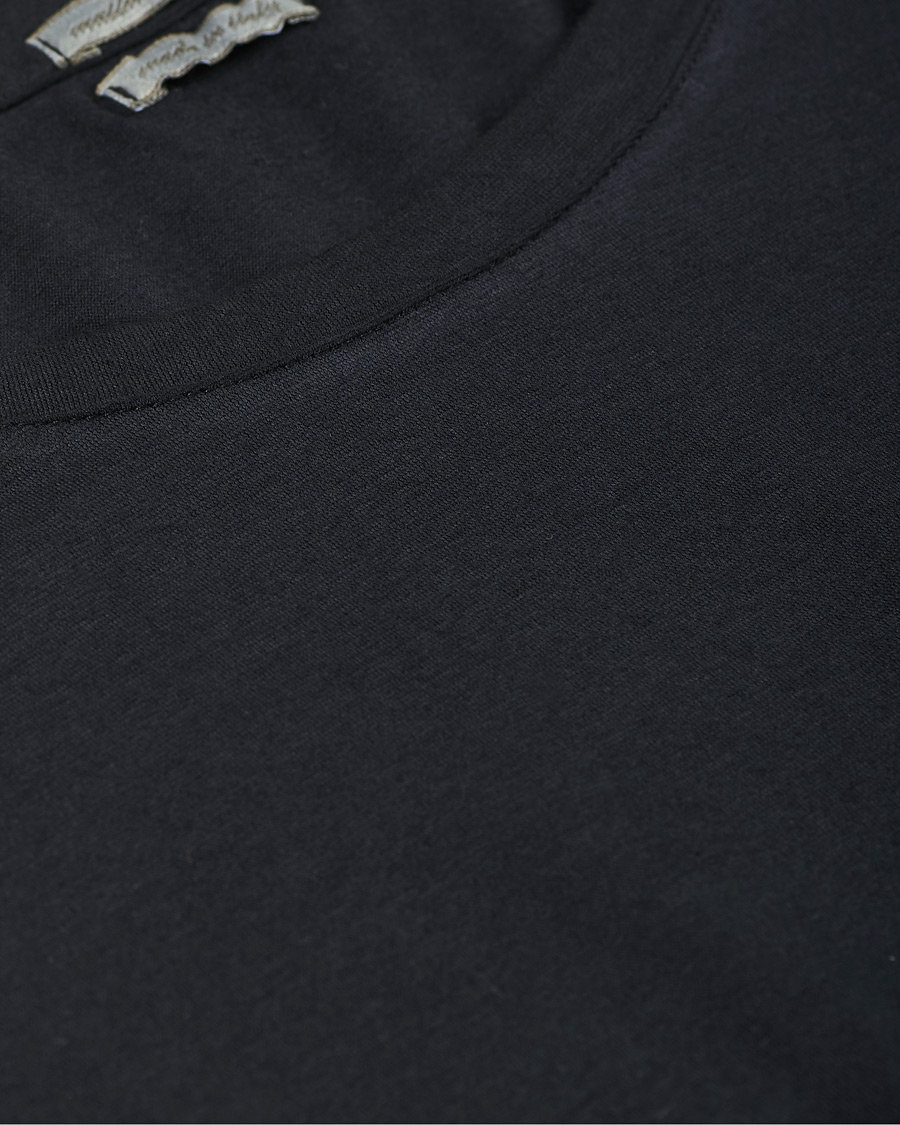 Homme | T-shirts | Massimo Alba | Panarea Watercolor T-Shirt Navy