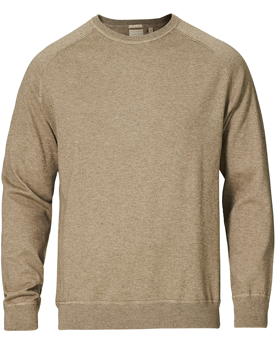 Homme | Pulls Et Tricots | Massimo Alba | Sport Cotton/Cashmere Raglan Pullover Taupe