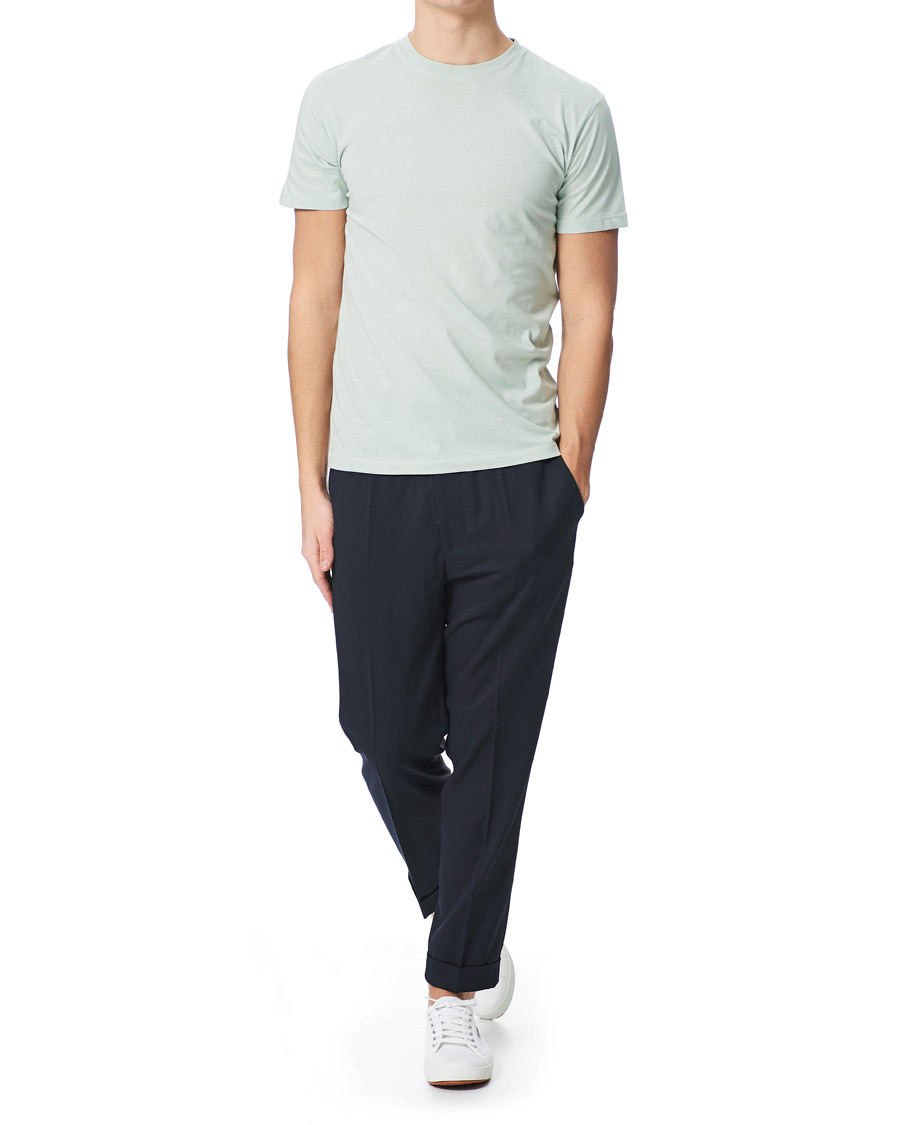 Homme | T-shirts | Tiger of Sweden Jeans | Fleek Crew Neck Tee Frosty Green