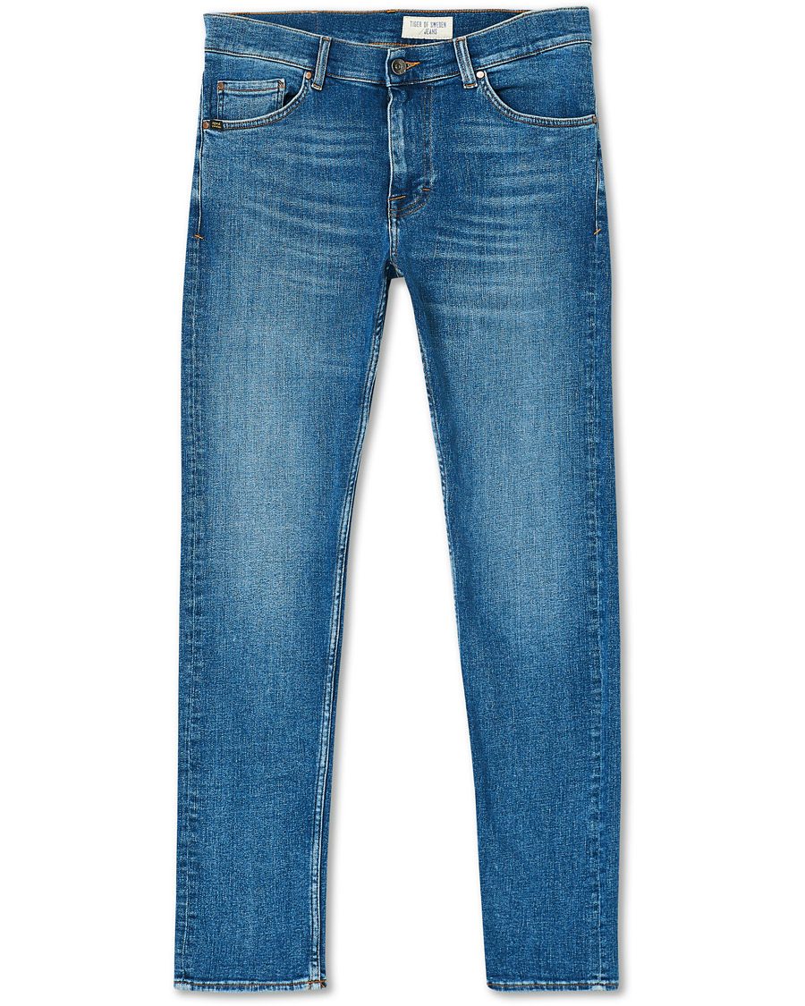 Homme | Jeans | Tiger of Sweden Jeans | Evolve Super Stretch Tide Jeans Light Blue