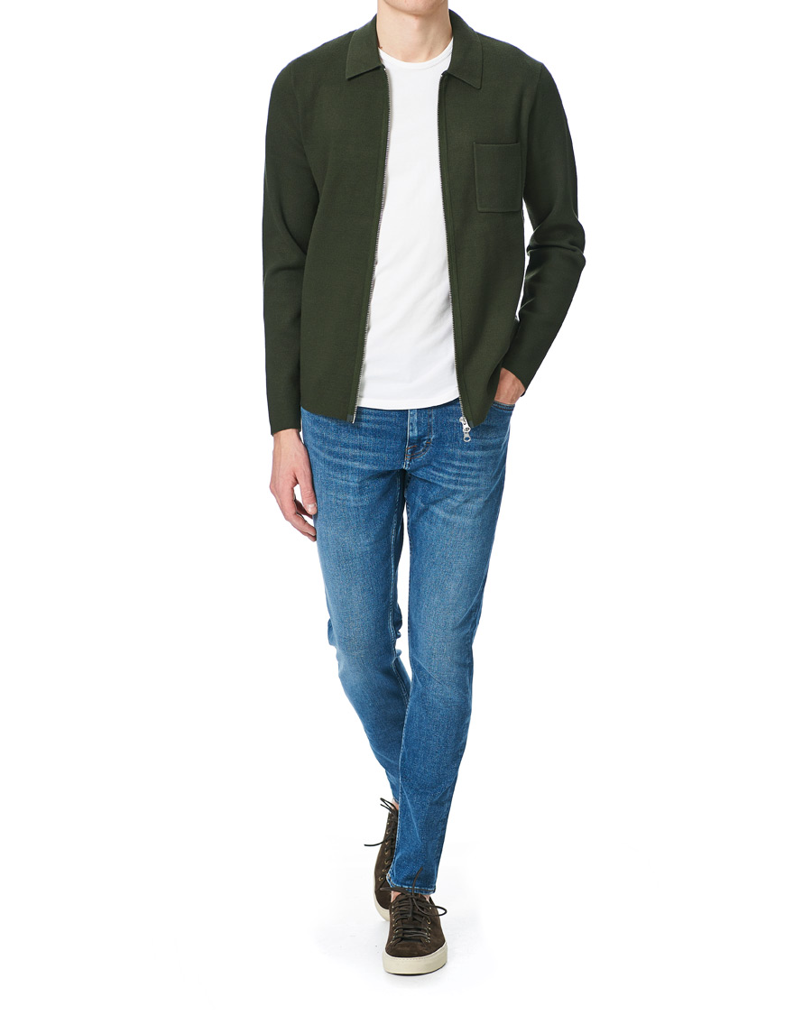 Homme | Jeans | Tiger of Sweden Jeans | Evolve Super Stretch Tide Jeans Light Blue