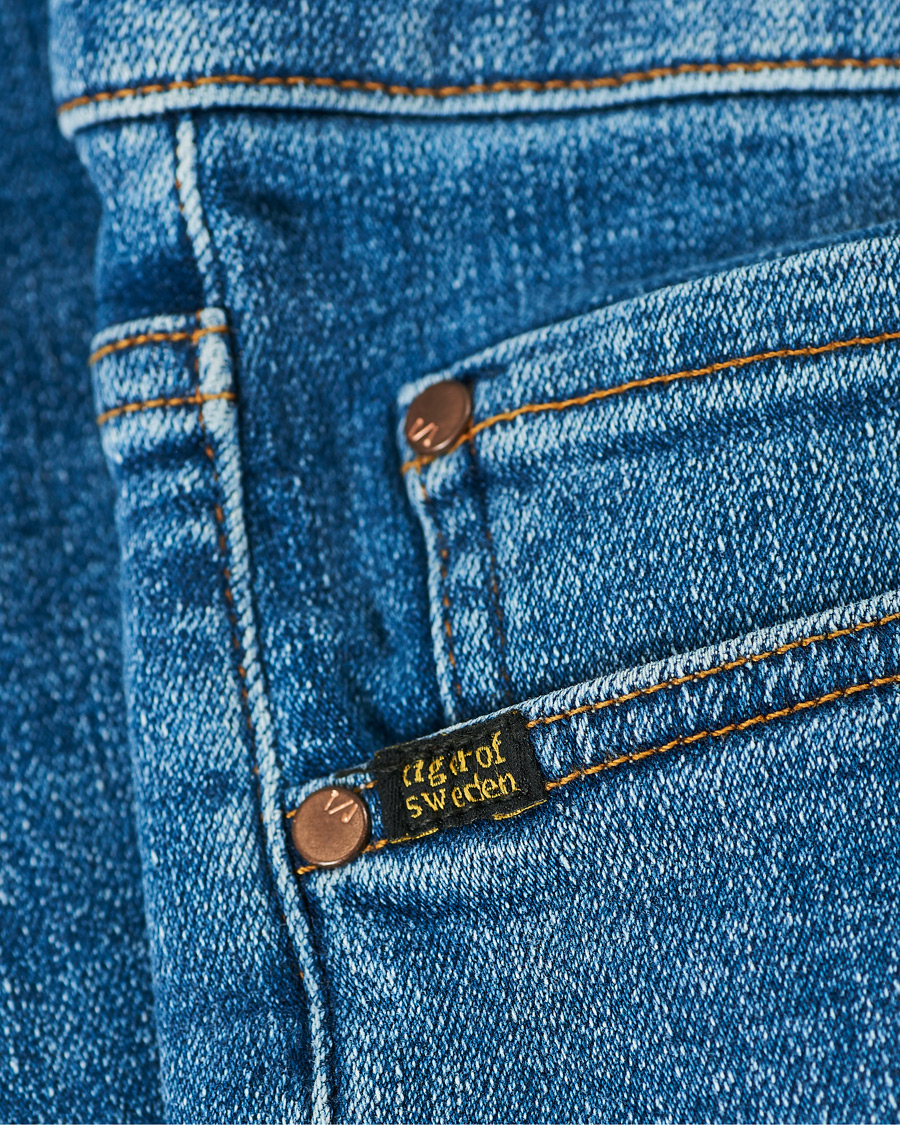 Homme | Jeans | Tiger of Sweden Jeans | Evolve Super Stretch Tide Jeans Light Blue