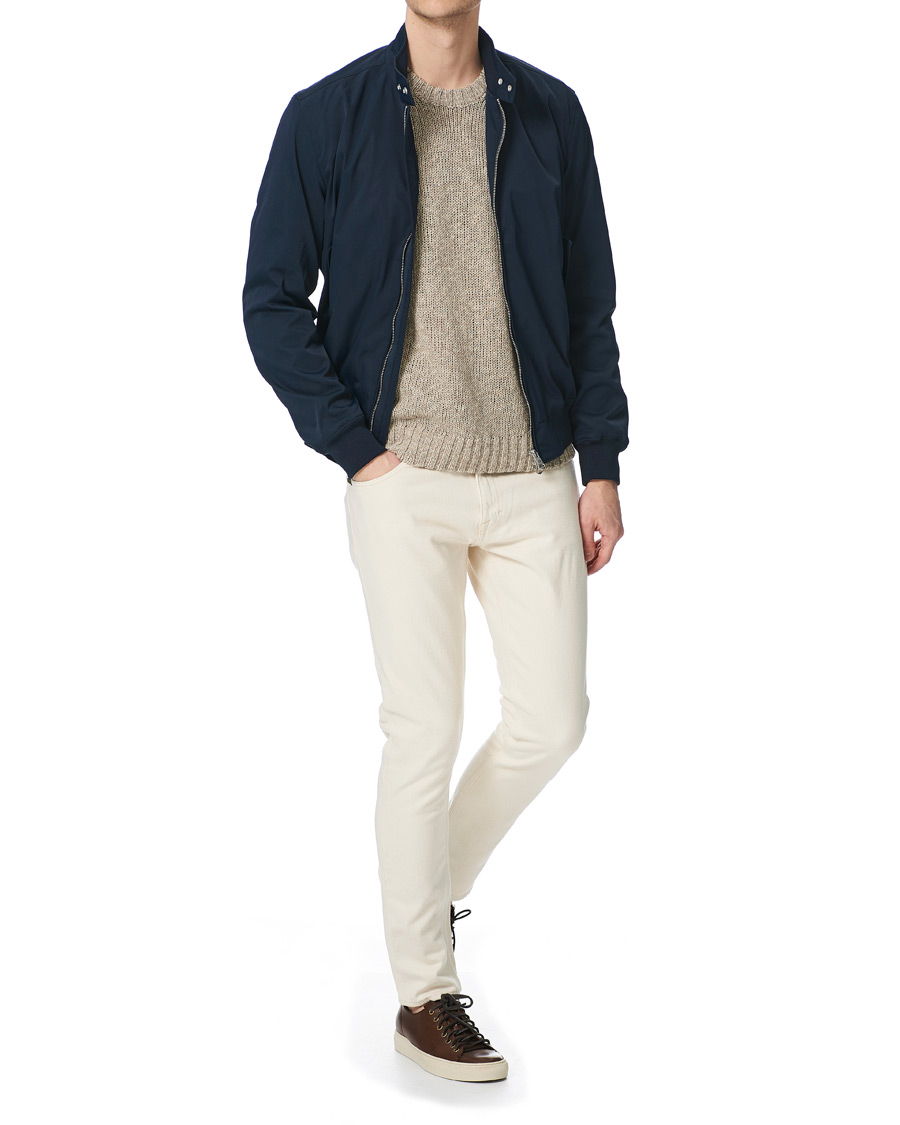 Homme | Jeans | Tiger of Sweden Jeans | Pistolero Comfort Stretch Discovery Jeans Ecru