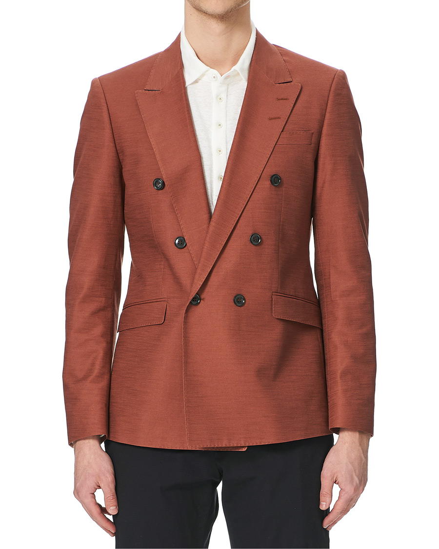 Homme | Blazers | Tiger of Sweden | Heldin Double Breasted Blazer Melo Mulberry