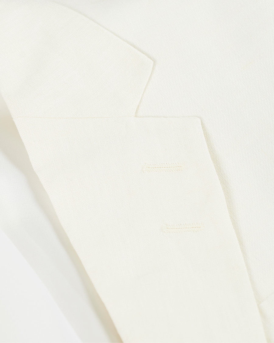 Homme | Blazers | Tiger of Sweden | Jamonte Linen Suit Blazer Cream