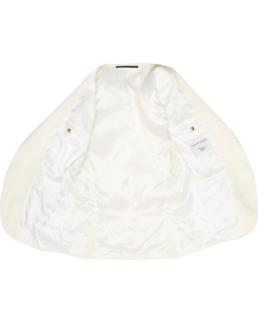 Homme | Blazers | Tiger of Sweden | Jamonte Linen Suit Blazer Cream