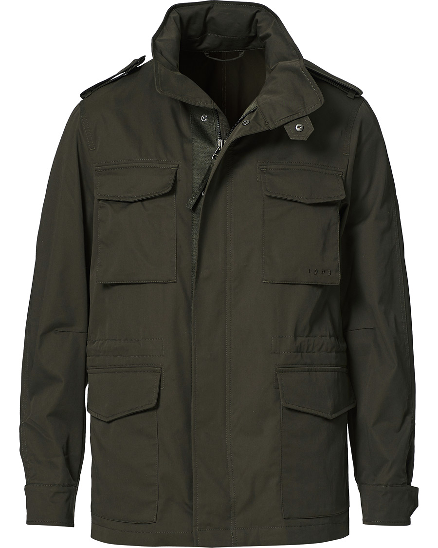 Homme | Manteaux Et Vestes | Tiger of Sweden | Olson Field Jacket Hedge Green