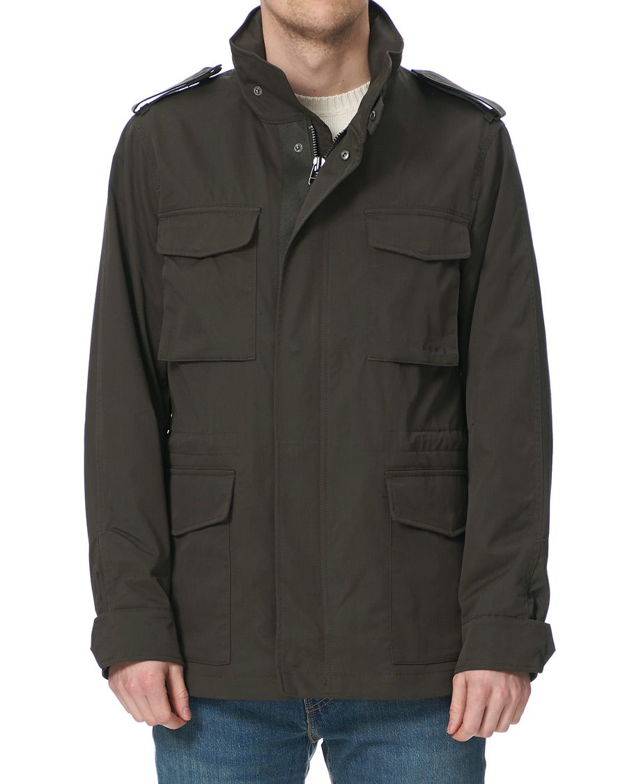 Homme | Manteaux Et Vestes | Tiger of Sweden | Olson Field Jacket Hedge Green