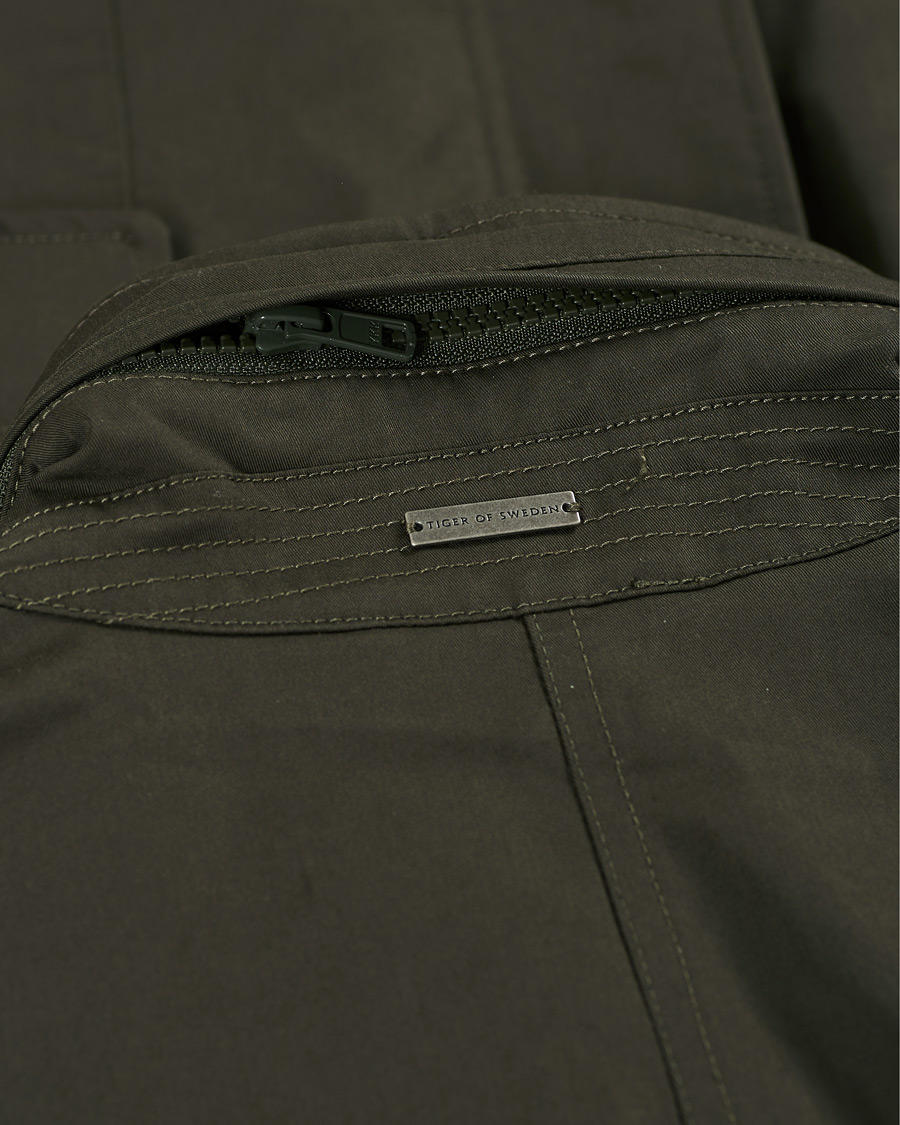 Homme | Manteaux Et Vestes | Tiger of Sweden | Olson Field Jacket Hedge Green