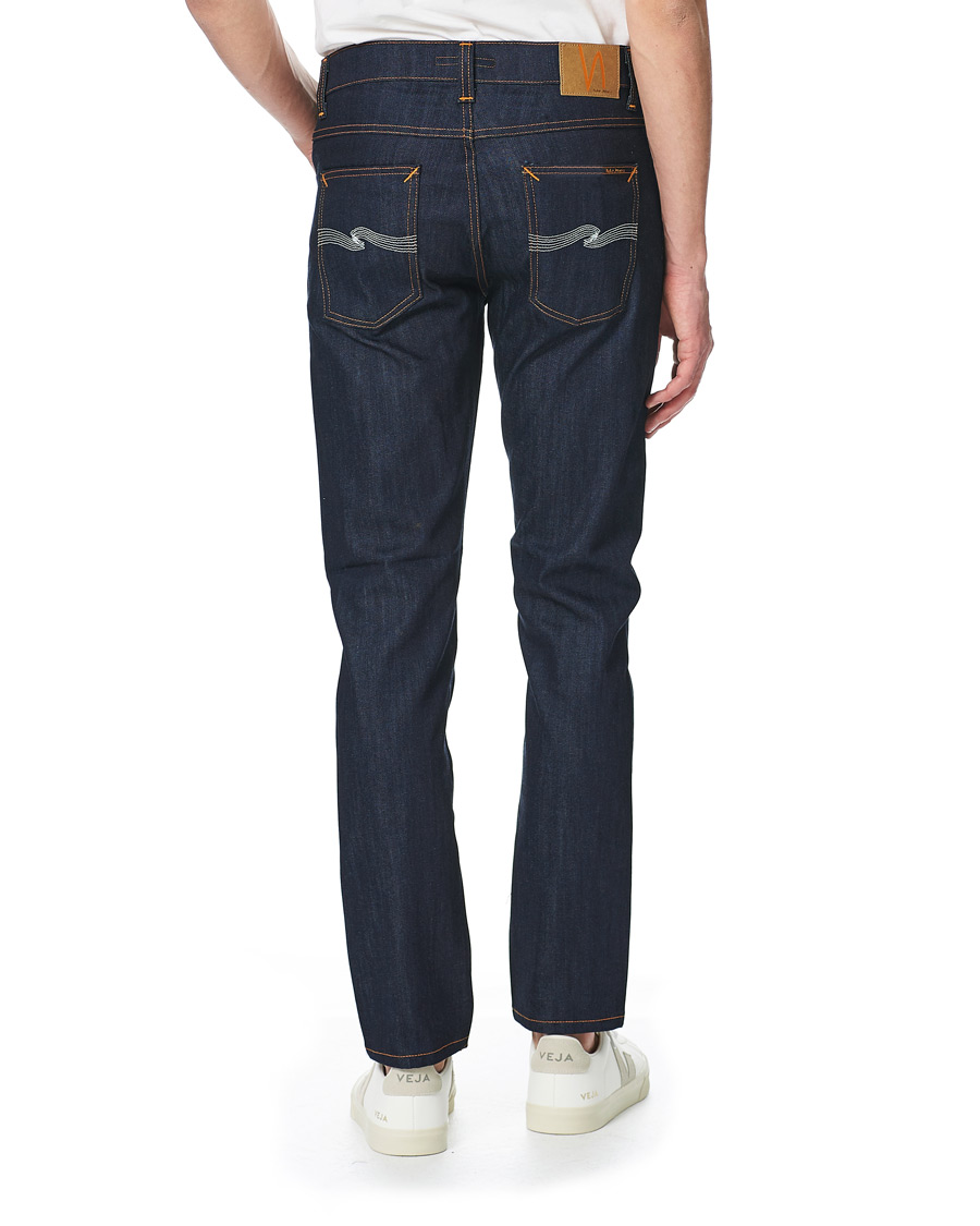 Homme | Jeans | Nudie Jeans | Lean Dean Jeans Dry Ecru Embo