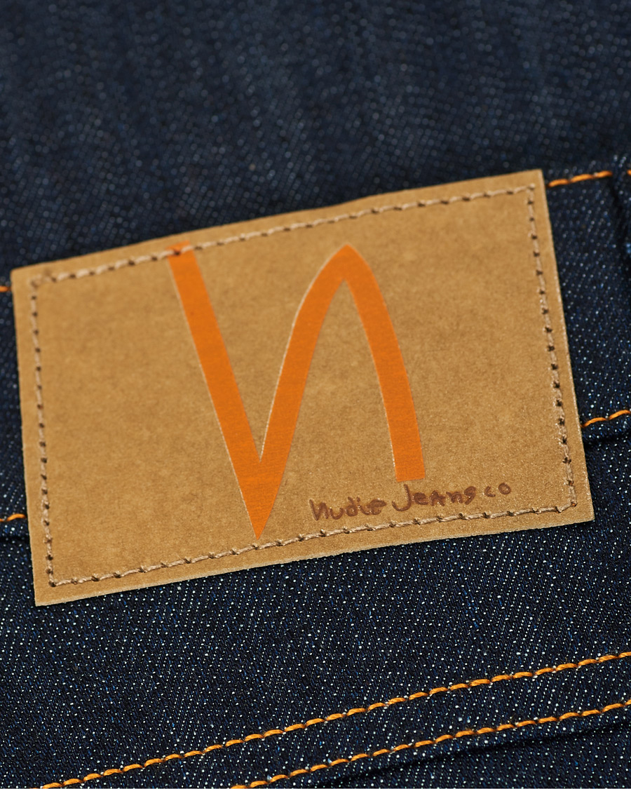 Homme | Jeans | Nudie Jeans | Lean Dean Jeans Dry Ecru Embo