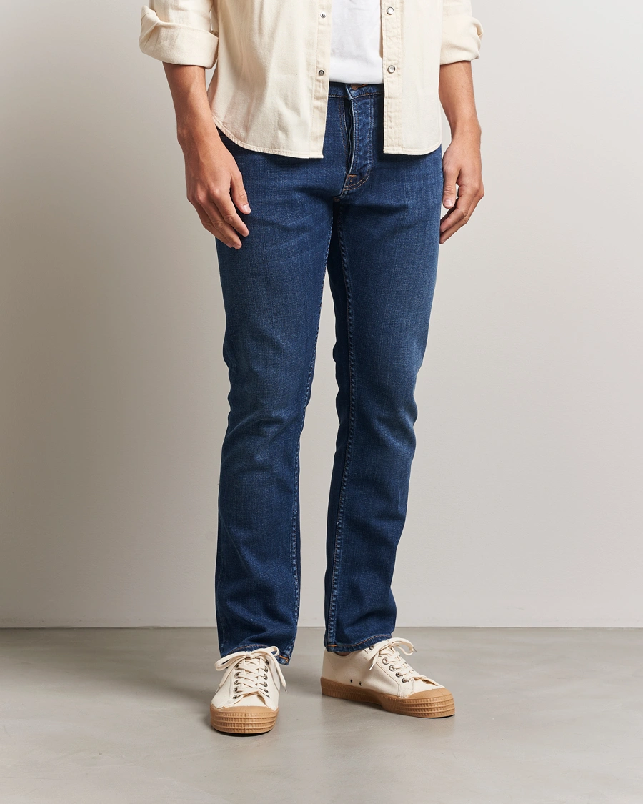 Heren | Jeans | Nudie Jeans | Grim Tim Jeans Indigo Myth