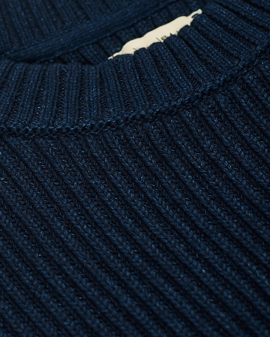 Homme | Pulls Et Tricots | Nudie Jeans | Frank Chunky Rib Sweater Indigo