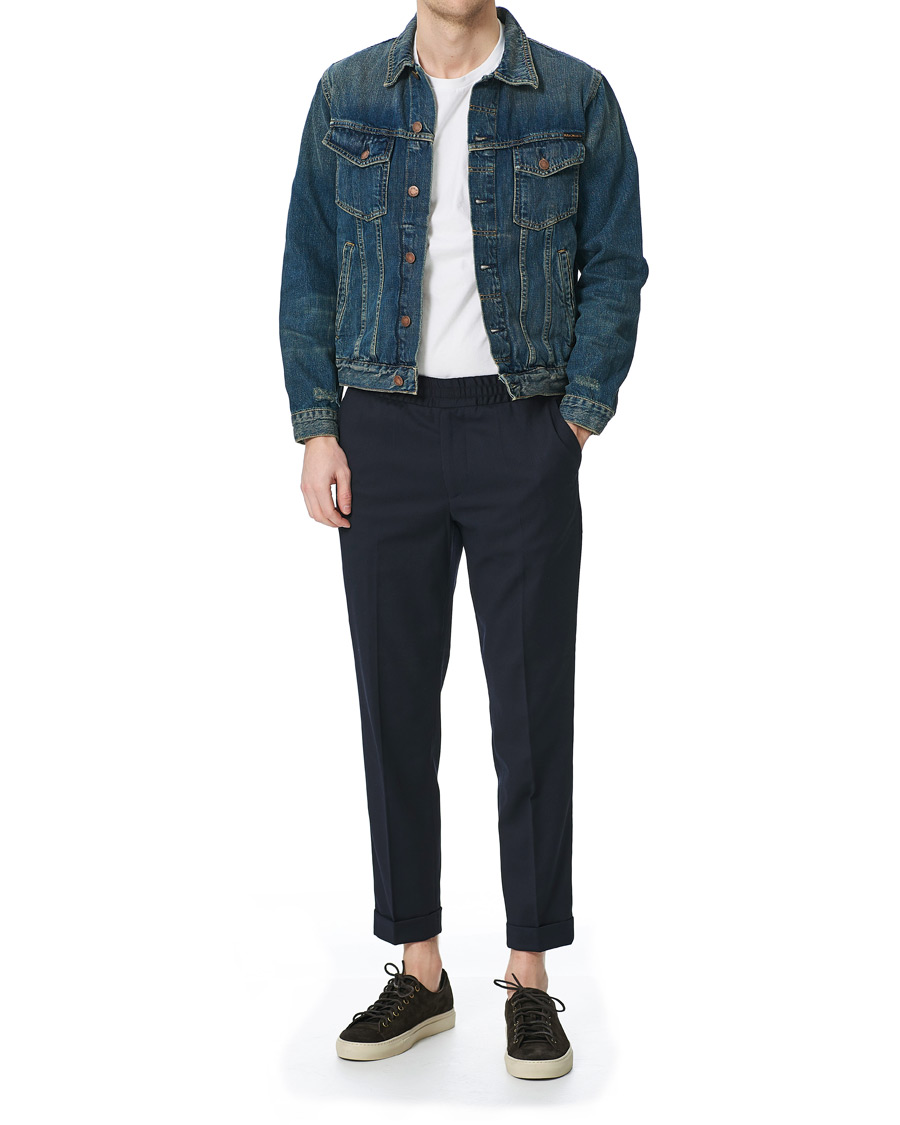 Homme | Manteaux Et Vestes | Nudie Jeans | Bobby Real Deal Denim Jacket Blue