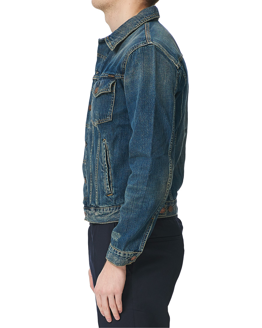 Homme | Manteaux Et Vestes | Nudie Jeans | Bobby Real Deal Denim Jacket Blue