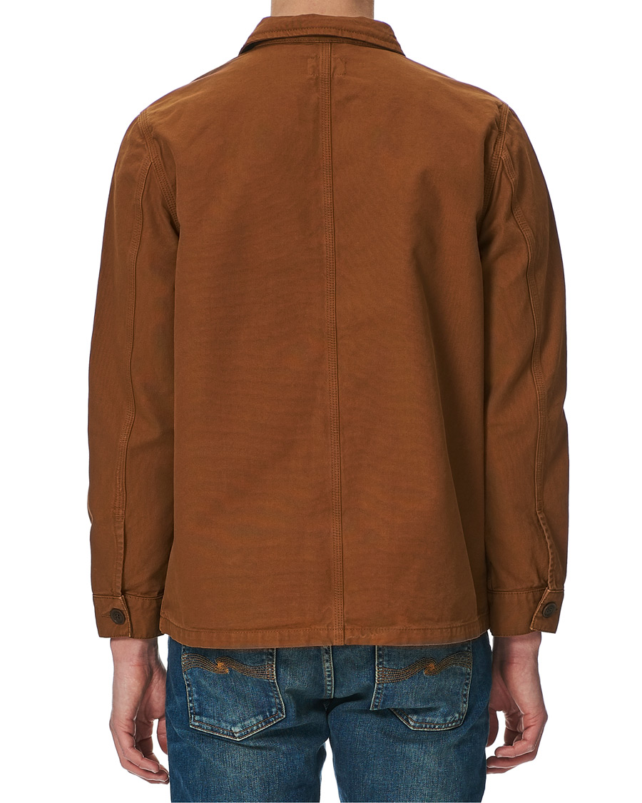 Homme | Nudie Jeans Barney Canvas Overshirt Cinnamon | Nudie Jeans | Barney Canvas Overshirt Cinnamon