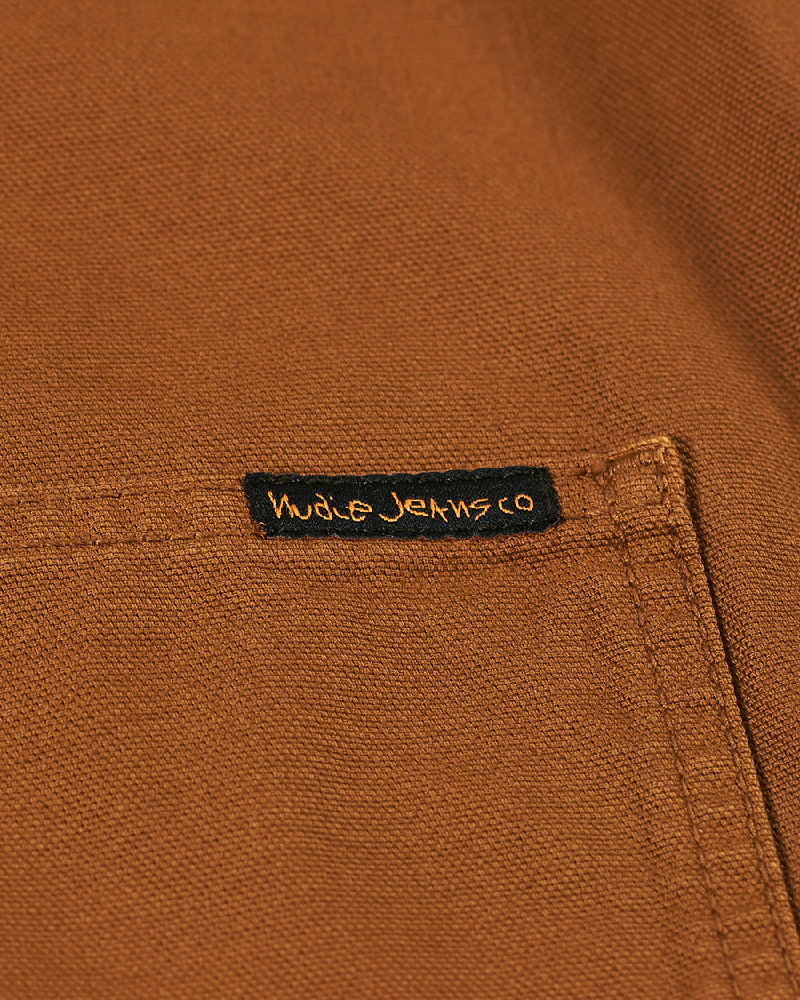 Homme | Nudie Jeans Barney Canvas Overshirt Cinnamon | Nudie Jeans | Barney Canvas Overshirt Cinnamon