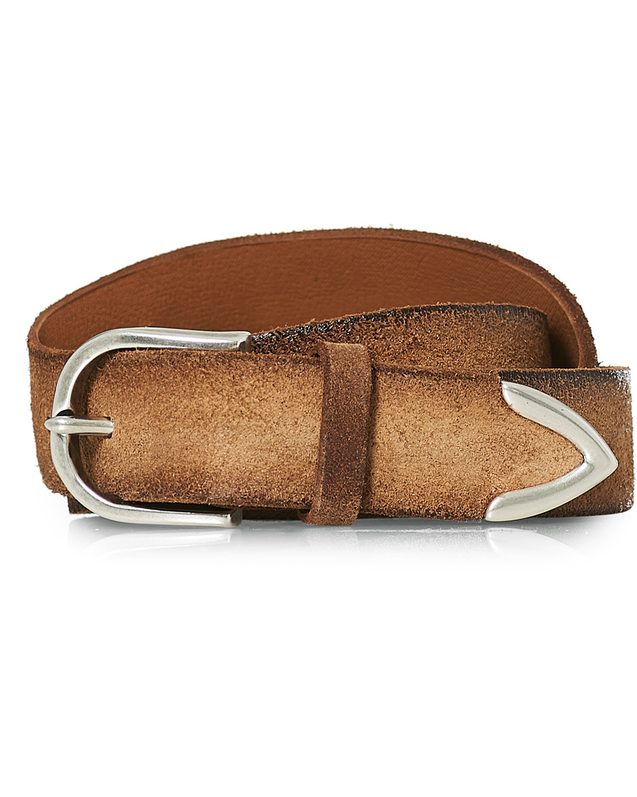 Homme | Orciani Handmade Suede Belt 3 cm Sabbia | Orciani | Handmade Suede Belt 3 cm Sabbia