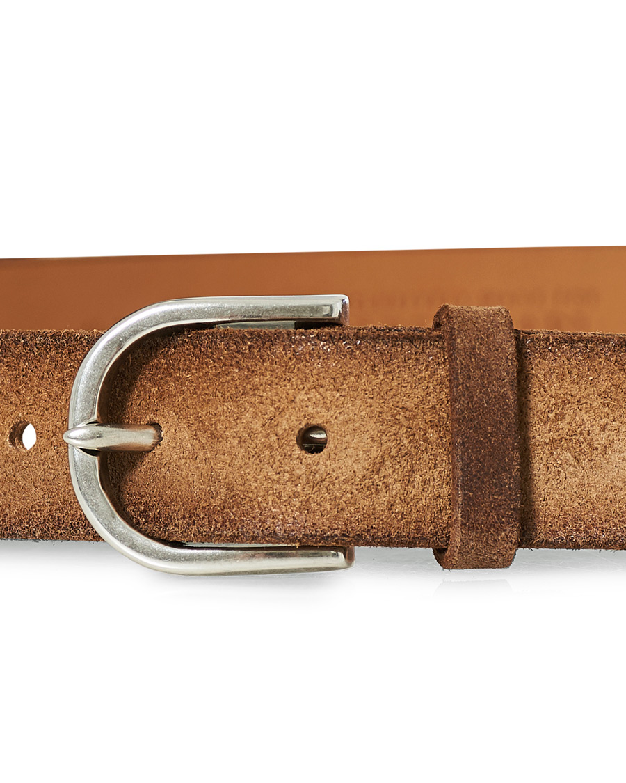 Homme | Orciani Handmade Suede Belt 3 cm Sabbia | Orciani | Handmade Suede Belt 3 cm Sabbia