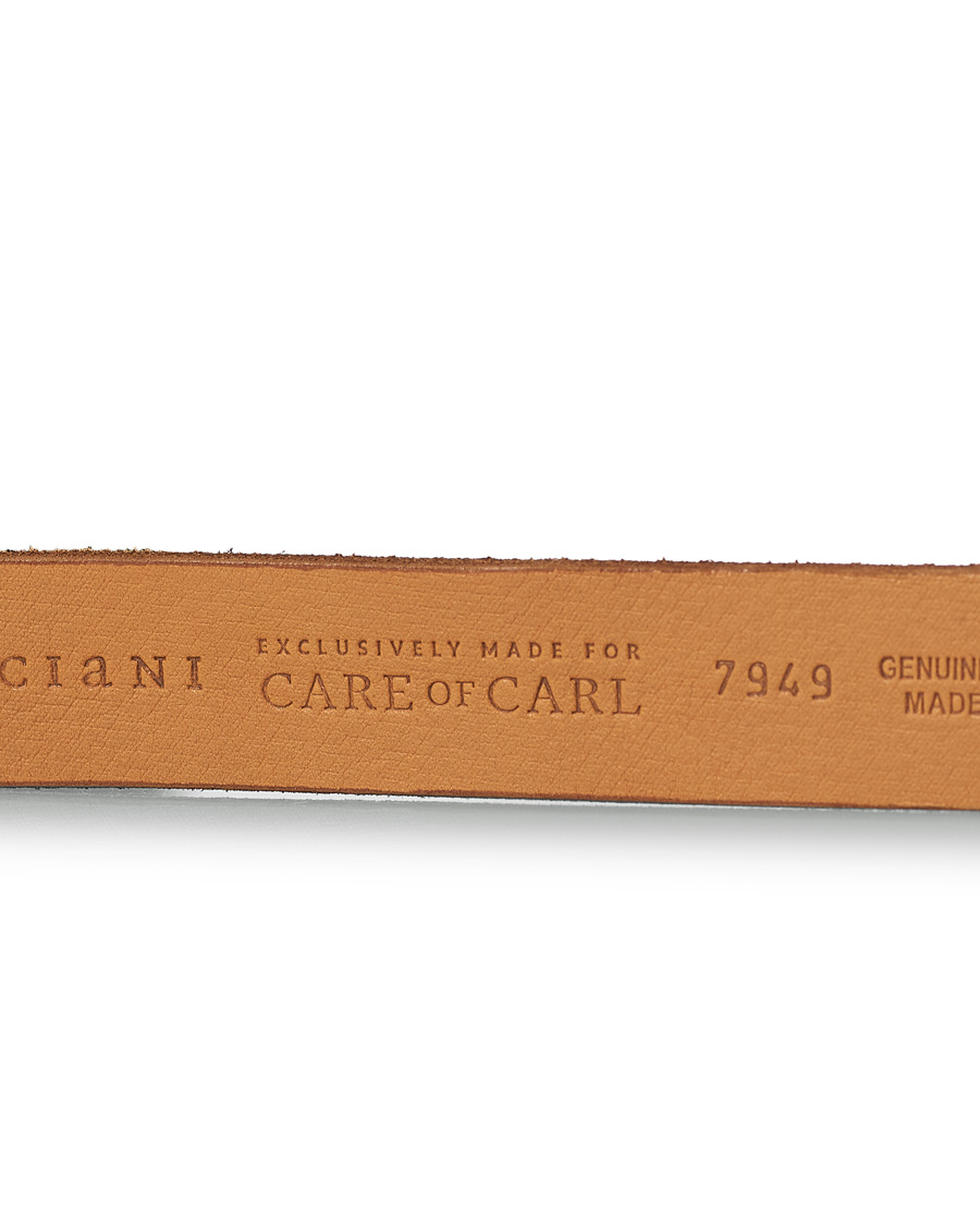 Homme | Orciani Handmade Suede Belt 3 cm Sabbia | Orciani | Handmade Suede Belt 3 cm Sabbia