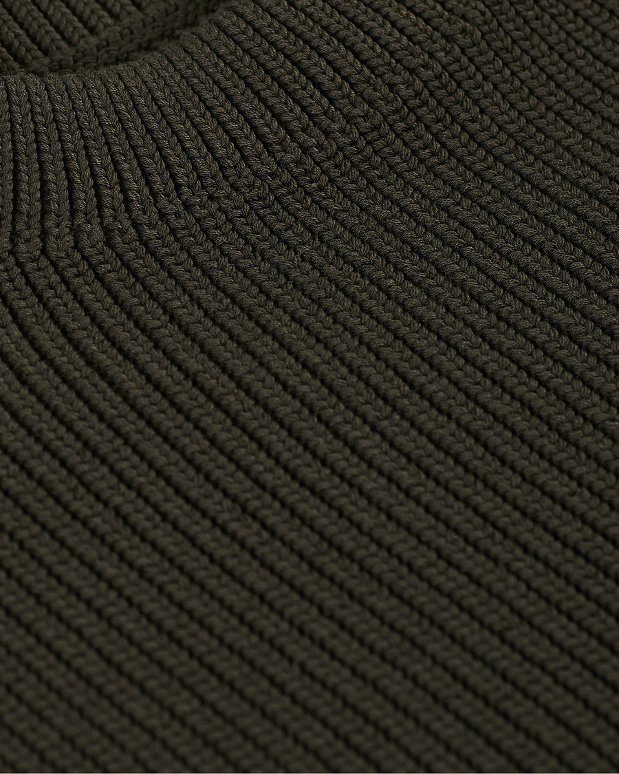 Homme | Pulls Et Tricots | Andersen-Andersen | Organic Cotton Crew Neck Hunting Green